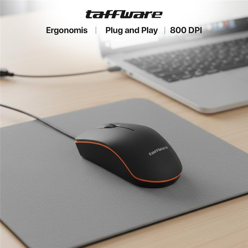 Taffware Wired Mouse USB 800DPI - M20