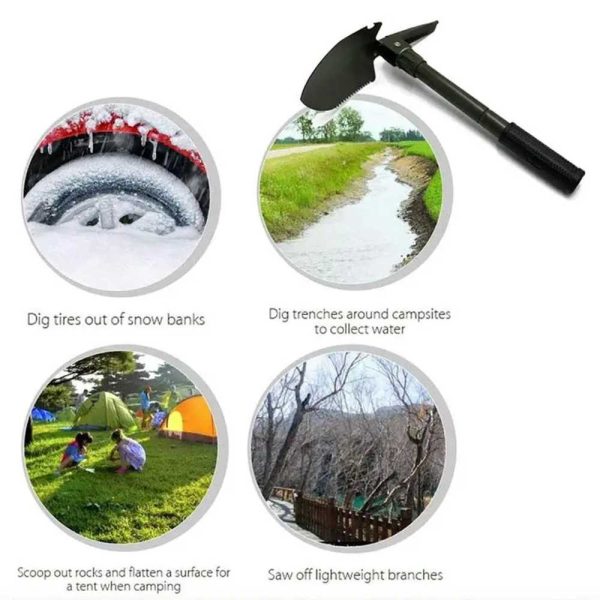 Taffware Pacul Sekop Lipat Militer Portablel Survival Tools - 101