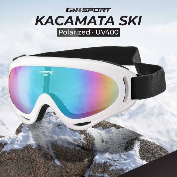 TaffSPORT Kacamata Goggles Ski UV400 - X400