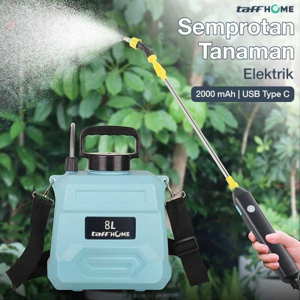 1 TaffHOME Semprotan Tanaman Elektrik Sprayer Shoulder Type - VK8