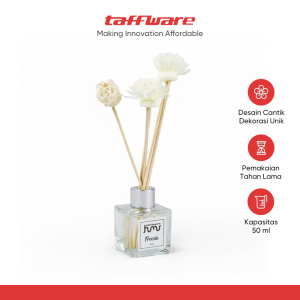 Taffware HUMI Parfum Ruangan Aroma Diffuser Rattan Stick Freesia 50ml - DF-100