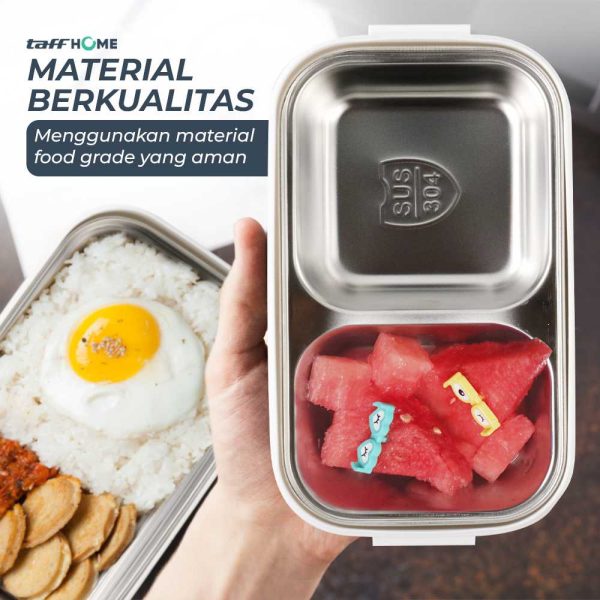 TaffHOME Kotak Makan Bento Lunch Box 4 - J274