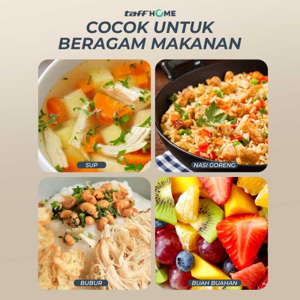 TaffHOME Kotak Makan Bento Lunch Box 4 - J274