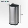 TaffHOME Tempat Pisau Dapur Stand Tool Knife Holder Stainless Steel - DJ-012 - Silver