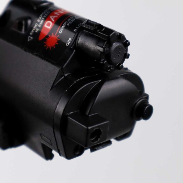 TaffLED Senter Senapan Tactical Quick Release Rail Mount + Laser 5mW - JGSD