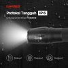 TaffLED Senter Tactical LED Cree XML-T6 3000 Lumens + Baterai + Charger + Box - E97