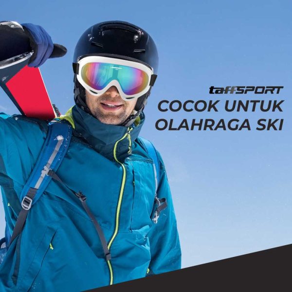 TaffSPORT Kacamata Goggles Ski UV400 - X400