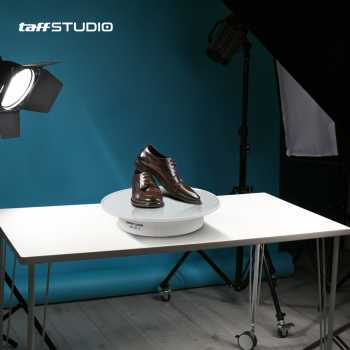 TaffSTUDIO Alas Putar Fotografi Mirror Rotating 360 Turntable 20cm - QM104712