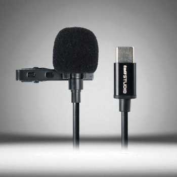 TaffSTUDIO Microphone Clip-on USB Type C for Smartphone - JH-042
