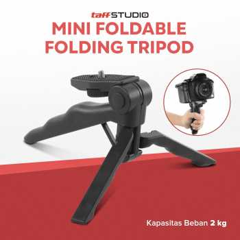 TaffSTUDIO Mini Foldable Folding Tripod Stand - CP-GP264