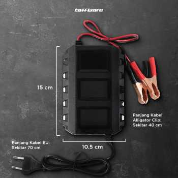 Taffware Charger Aki Mobil Intelligent Battery Charger 12V 20A - KC-20A