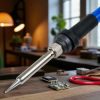 Taffware Solder Adjustable Temperature Fast Heating 60W with 5 Tips - CS-31 A