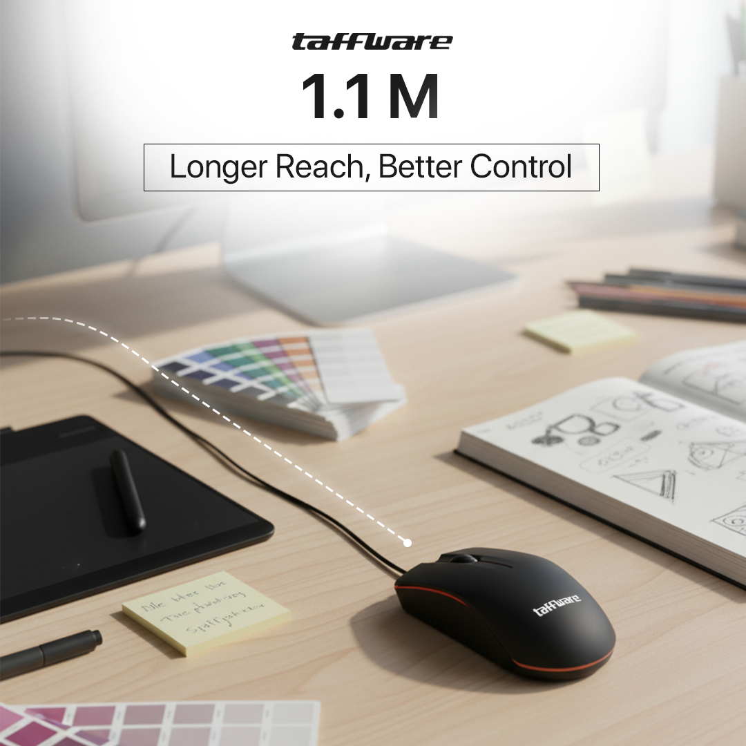 Taffware Wired Mouse USB 800DPI - M20