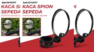 TaffSPORT Kaca Spion Sepeda Bike Blindspot Rearview 1PCS - HF00954