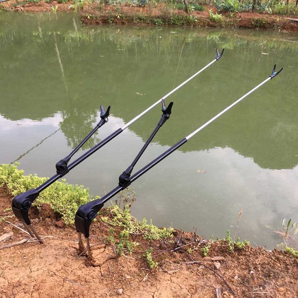 TaffSPORT Bracket Joran Pancing Ikan Adjustable Holder 1.7M - V-003