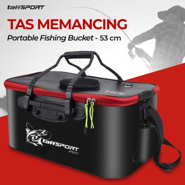 TaffSPORT Tas Perlengkapan Memancing Fishing Bucket 55 CM - JY0210