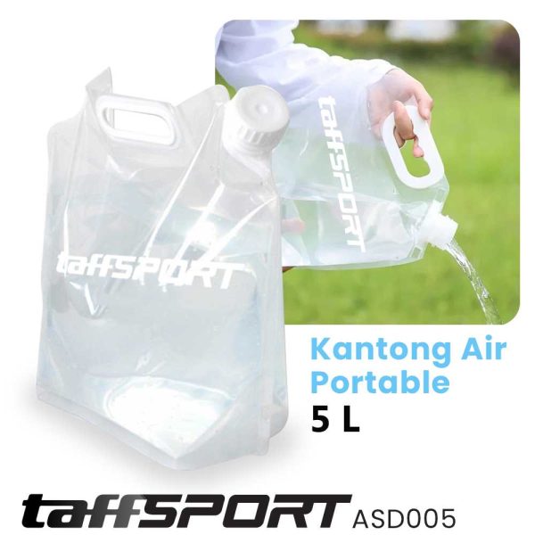 TaffSPORT Kantong Air Portable Water Bag 5 Liter - ASD005