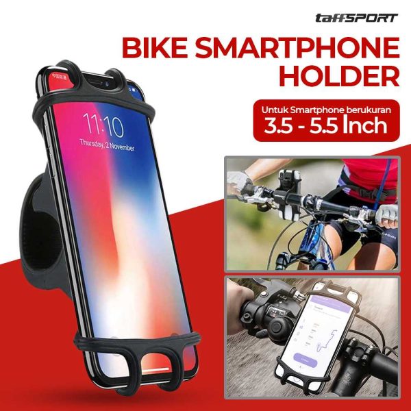 TaffSport Bike Smartphone Holder Sepeda Universal Bicycle - P0192366