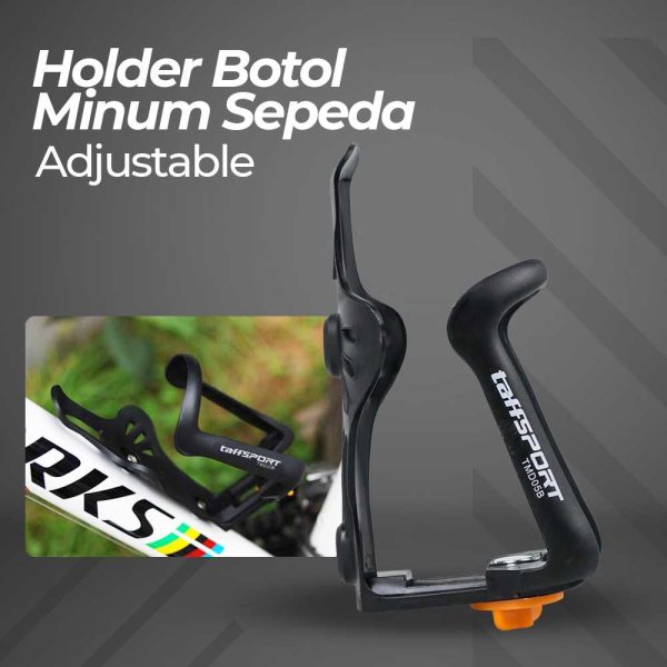 TaffSPORT Holder Botol Minum Sepeda Adjustable MTB - TMD05B