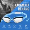 TaffSPORT Kacamata Renang dengan Penutup Telinga