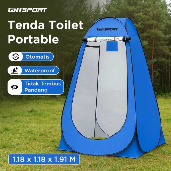 TaffSPORT Tenda Toilet Portable Automatic Open - AT6516