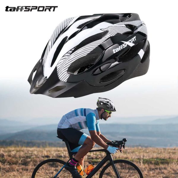 TaffSPORT Helm Sepeda EPS Foam PVC Shell - x10