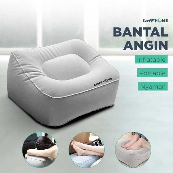 TaffHOME Bantal Angin Kaki Portabel Inflatable Relaxing Feet Tool - JJ06114