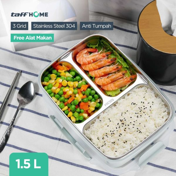 TaffHOME Life Kotak Makan Bento Box Food Container - CPL050