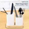 TaffHOME Rak Organizer Dapur Tempat Sendok Garpu Kitchen Storage 2 Box - LL251