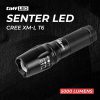 TaffLED Senter LED XM-L T6 26650 5000 Lumens - E97