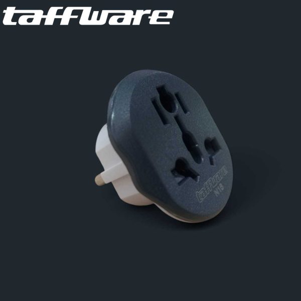 Taffware Loop Universal Travel Adapter AU US UK to EU Plug 16A - N16