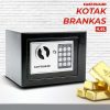 TaffGUARD Brankas Mini Electric Pass Deposit Box +Lubang Celengan 4.6L