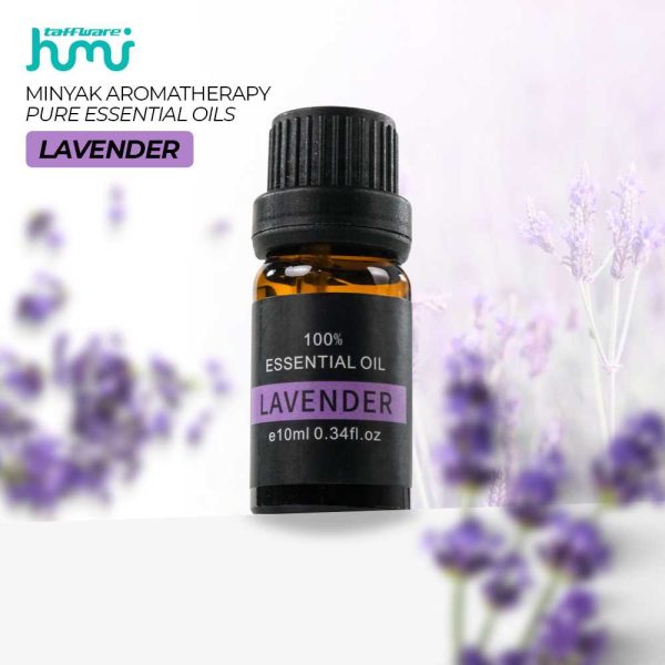 Taffware HUMI Pure Essential Oils Minyak Aromatherapy Lavender 10ml - RH-11