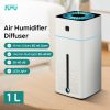 Taffware Air Humidifier RGB Night Light 1000ml - HUMI KS-600 - White