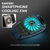 TaffGO Smartphone Cooling Fan Kipas Pendingin Radiator Heat Sink - H-15 - Black