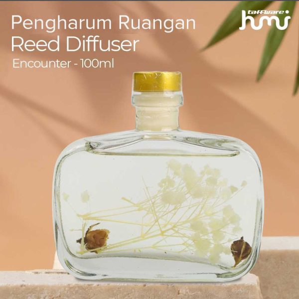 Taffware HUMI Pengharum Ruangan Reed Diffuser with Rattan Sticks - Encounter