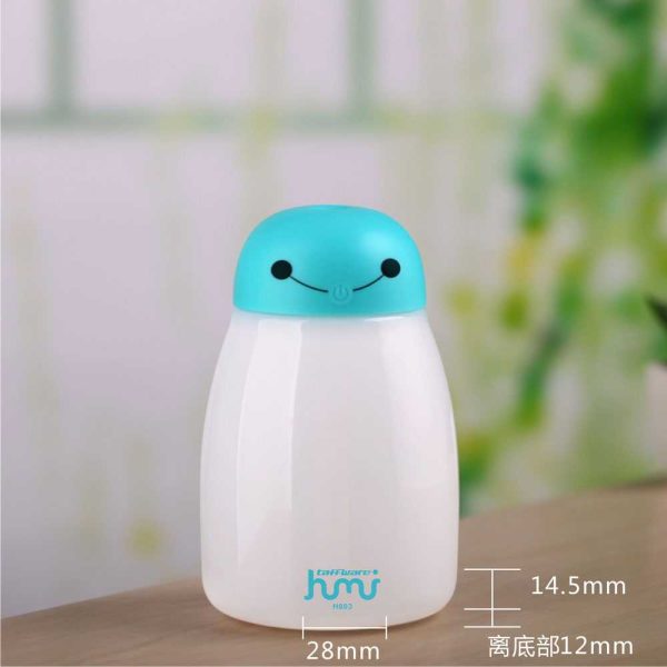 Taffware Baymax Mini LED RGB Humidifier USB 400ml - HUMI H803
