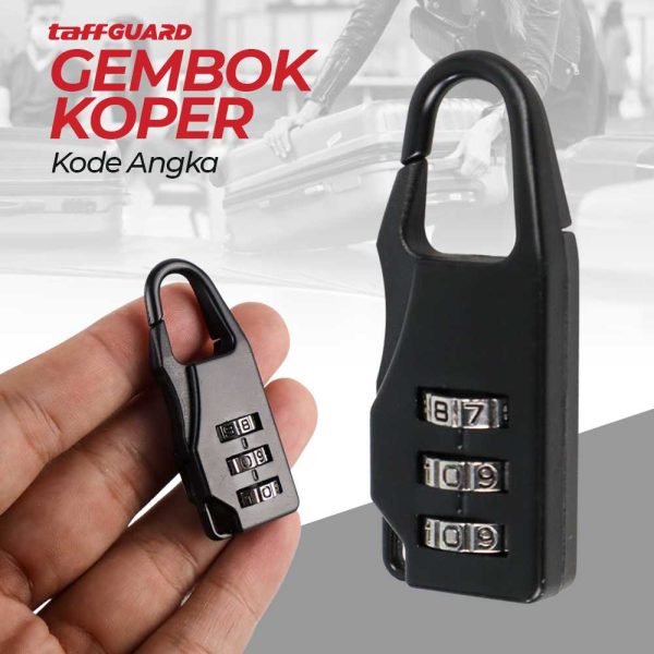 TaffGUARD Gembok Koper Kode Angka - Z001
