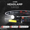 TaffLED Senter Kepala LED Headlight USB Rechargeable Q5 + COB - LE022