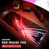 Gaming Mouse Pad TaffGO Illuminated LED RGB 800x300x4mm - RGB-03