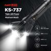 TaffLED Senter LED Telescopic Zoom Cree XM-L T6 + 2 x XPE 15000 Lumens - KS-737