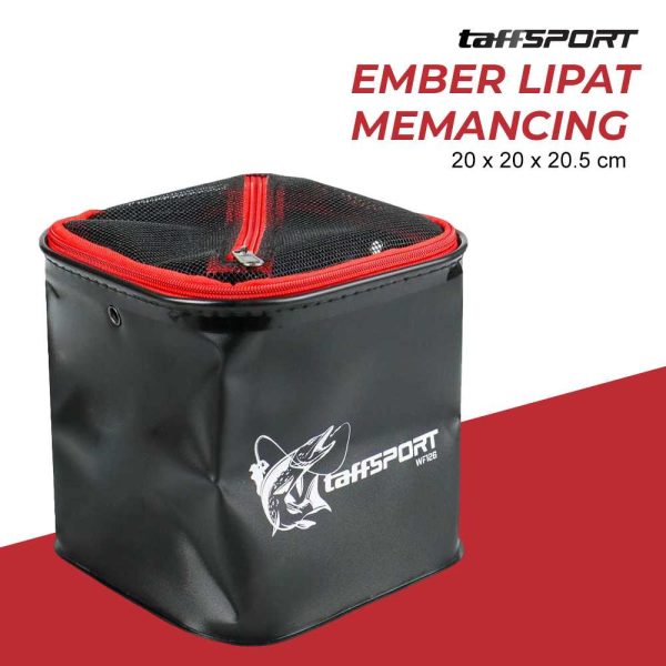 TaffSPORT Ember Lipat Mancing Ikan Folding Model Rope - WF126