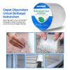 TaffGUARD KYTO Lakban Aluminium Foil Butyl Super Adhesive Duct Tape Waterproof 10 cm x 5 m - LS549 - Silver