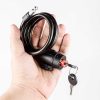 TaffGUARD Kunci Gembok Sepeda Anti Maling Cable Coil Lock Stainless Steel - TY588YZ - Black