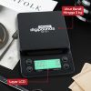 Taffware Digipounds Timbangan Dapur 3kg 0.1g dengan Timer - NS-CF1