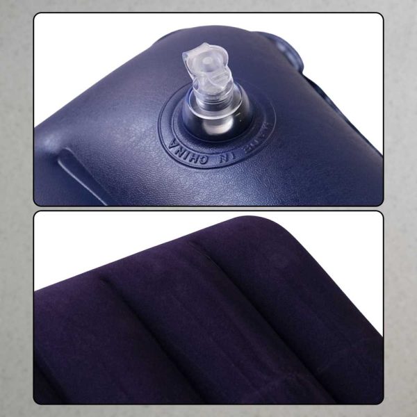 TaffSPORT Bantal Angin Inflatable PVC Neck Pillow High Rest