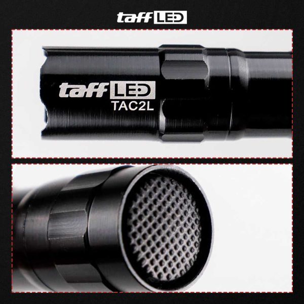 TaffLED Police Senter LED Flashlight Waterproof 3W - TAC 2L