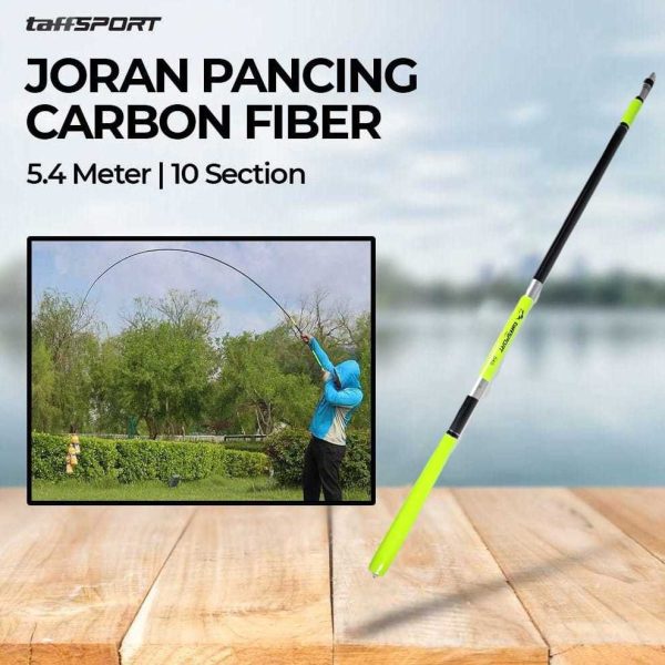 TaffSPORT Joran Pancing Pole Tegek Carbon Fiber Fishing Rod - 5841