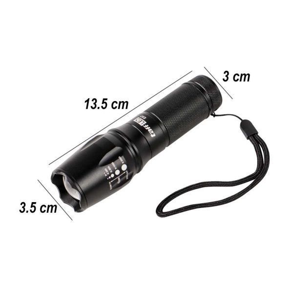 TaffLED Senter LED XM-L T6 26650 5000 Lumens - E97