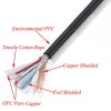 TaffSTUDIO Kabel XLR M/F OFC Microphone Karaoke Shielded 1 Meter - BOF30